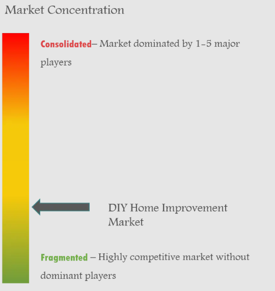 DIY Home Improvement Market Concentration